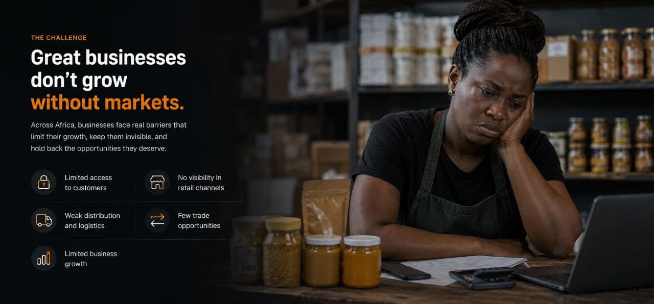 Entrepreneur facing limits of local market access