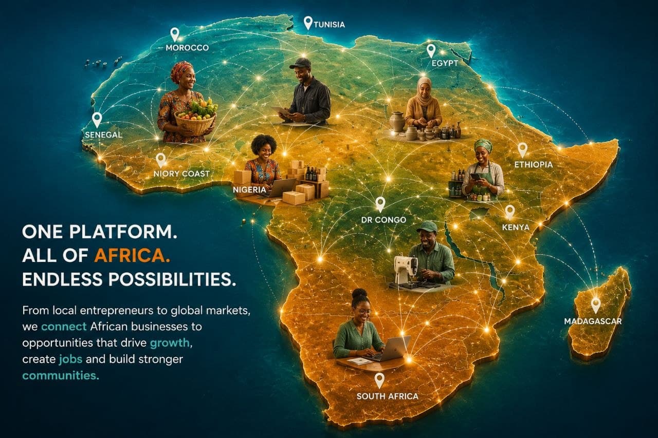 One platform connecting businesses across Africa